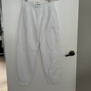 Brandy Melville white sweatpants